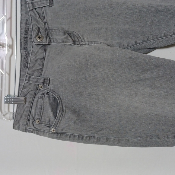 BLUE ASPHALT WOMENS JEANS SIZE 13 S IN A BEAUTIFUL FADED GRAY LOW-RISE - Picture 3 of 8